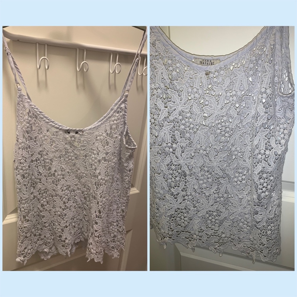 Zara floral Tank new never worn Medium